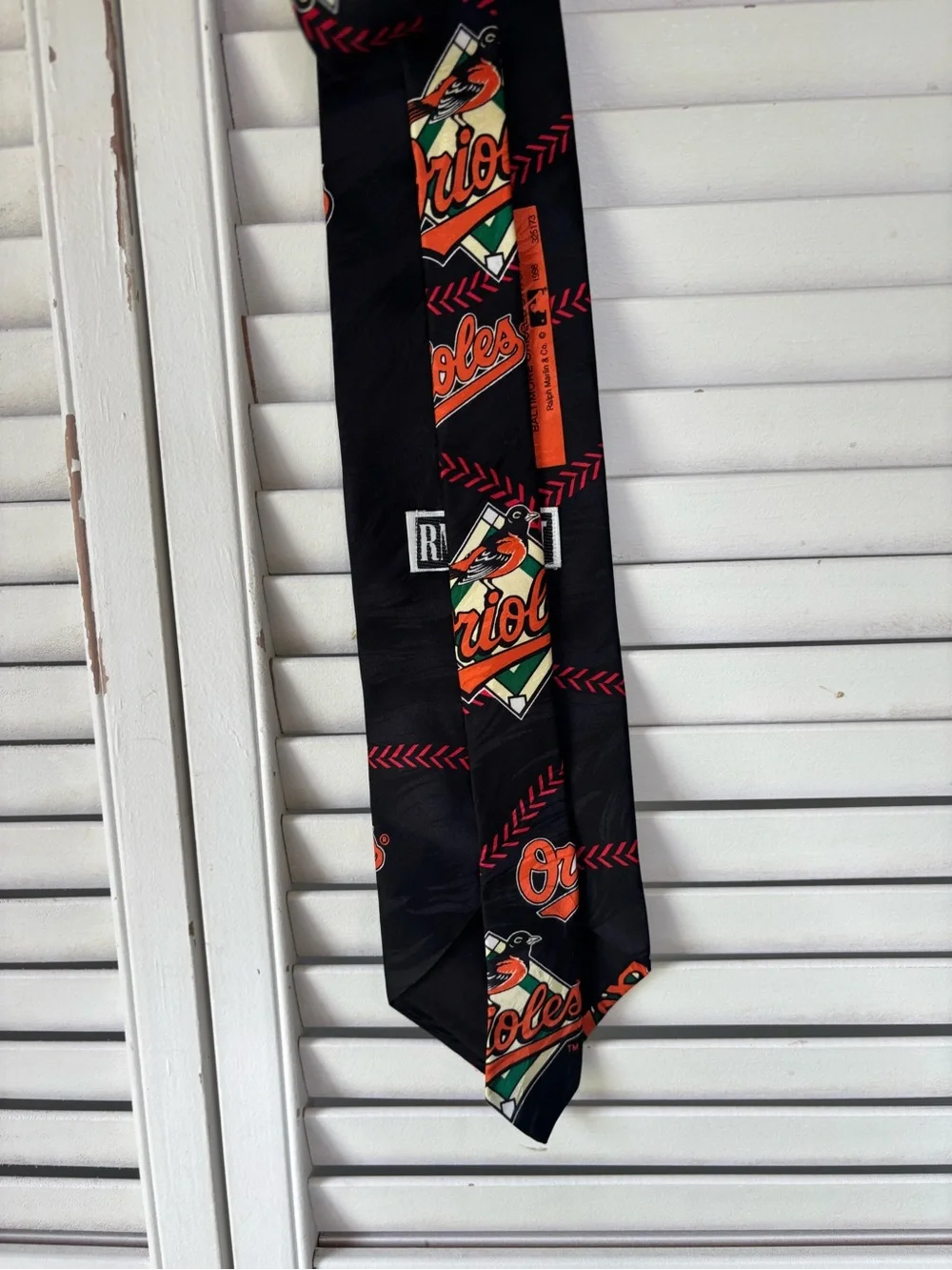 Vintage 1998 Baltimore Orioles Men’s Silk Tie